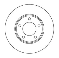 NF PARTS Bremžu diski 201220NF